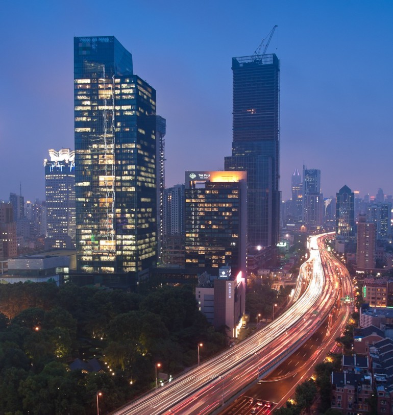 Shanghai blue hour